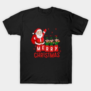 Merry Christmas, Lovely Santa  ELF T-Shirt